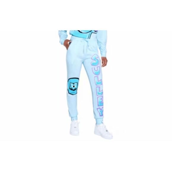 NEW Disney Pixar Monsters Inc Sully Spray Painted Sweatpants Size Ladies 1X - Picture 1 of 13